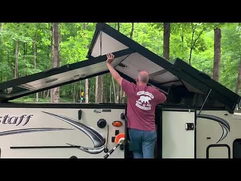 Lifting A-Frame walls manually