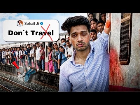 India’s Most Overcrowded Trains 🚆💀 (Shocking Reality)