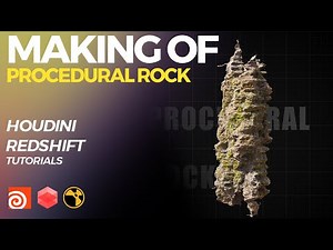 Houdini Procedural Modelling Rock for Beginner