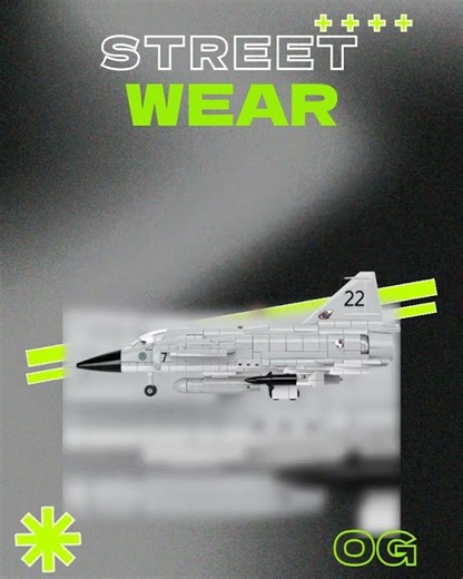 COBI Saab AJ 37 Viggen Set 5915