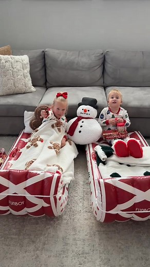 ❄️ Slide in holiday style! 🎄 This festive cardigan-pattern sled fits 1-2 people for magical snow moments. Easy to inflate & built for fun! ❤️ #WinterFun #InflatableSled #SnowAdventures #HolidayStyle | Dazedmuddy