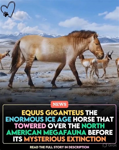 Giant Ice Age Horse Mystery 🐴❄️