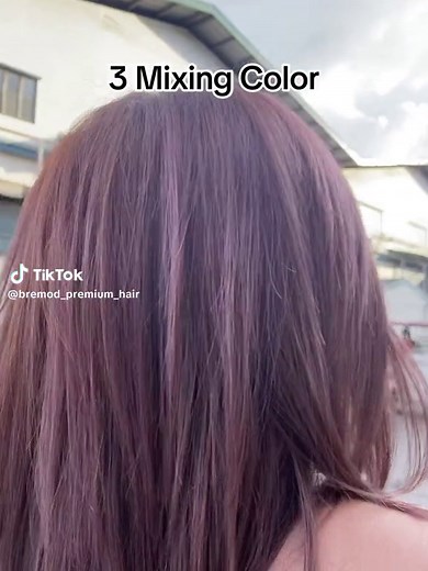 How to Achieve Smokey Ash Purple Rose Blonde Hair | Bremod Cocoa Butter Hair Color