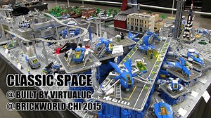 Enjoy some Classic Space LEGO goodness. Displayed at Brickworld by VirtuaLUG. | The Brick Show Shop
