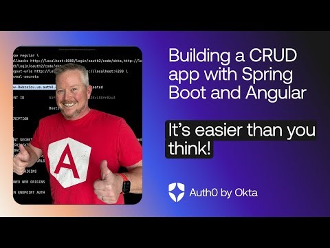 Building a CRUD app with Spring Boot and Angular!