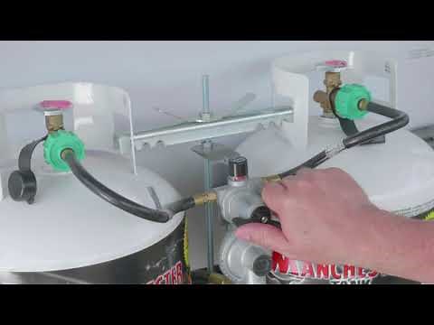 Scamp Trailer Propane Tank and Battery Hookups