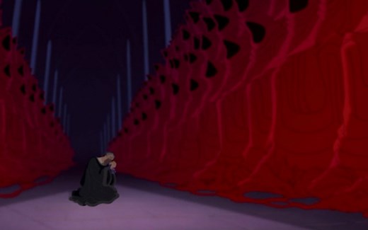 【自压视频】Disney钟楼怪人/巴黎圣母院1996 片段 Hellfire 地狱火 （中英拉字幕）
