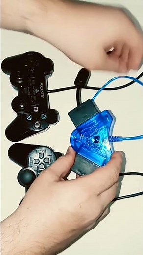 Você sabia que pode utilizar o controle de PlayStation pra jogar no PC? USB PS II 2 Player Convertor