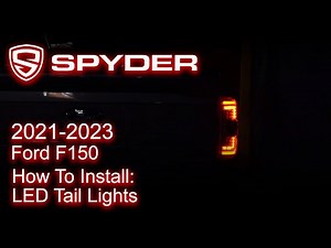 Spyder Auto Installation: 2021-2023 Ford F150 Tail Light