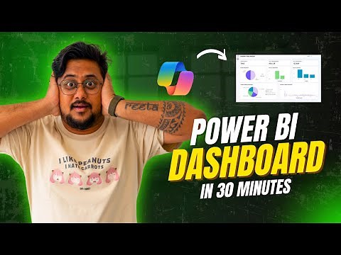 AI Powered Dashboard in Power BI using Copilot | AI in Power BI