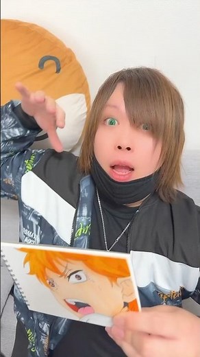 下書きなしでハイキューの日向翔陽を描いてみた！#イラスト #artwork #haikyuu #anime