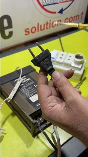 LED Power Supply 12V 400W | Wiring & Safety Guide ⚡💡 #youtubeshorts