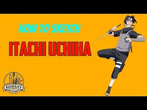 How to Sketch Itachi Uchiha | Easy Pencil Drawing Tutorial |