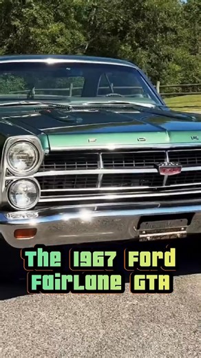The 1967 Ford Fairlane GTA #Ford #FordFairLane #SkyLiner #Classic #ClassicCars #fblifestyle | Fairlane Car Owners Community
