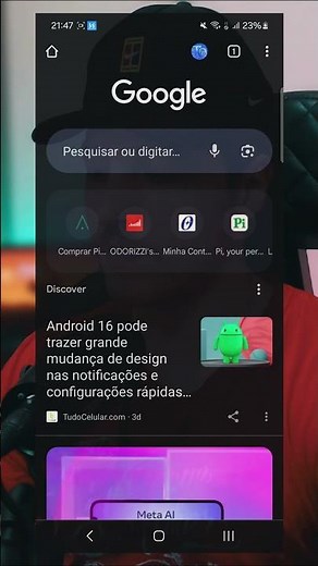 How to CHANGE the Chrome SEARCH ENGINE on your Cell Phone #dicasodorizzi