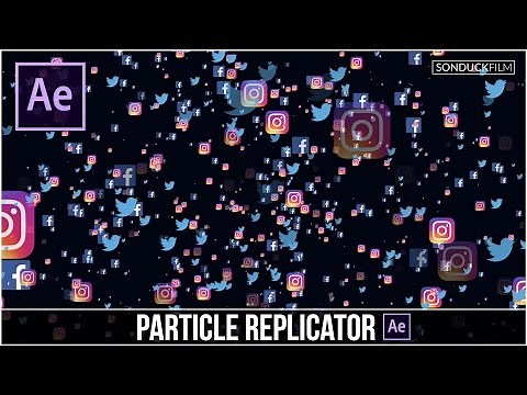 After Effects Tutorial: Particle Replicator - Duplicate Images Fast