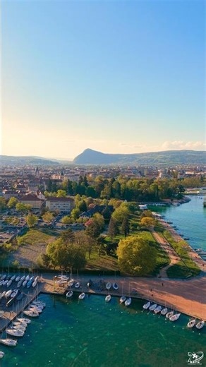 Le secret le mieux gardé d'Annecy vue du ciel... ✨️