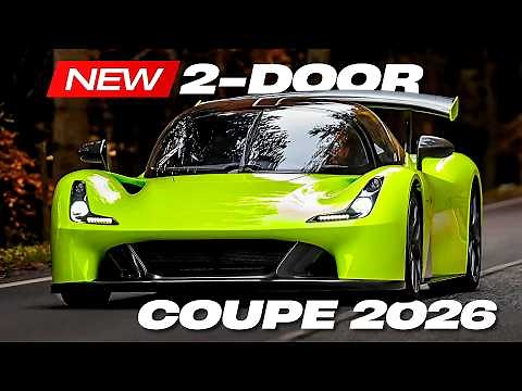 All-New Sports Coupes with Exotic Two-Door Designs (Buying Guide for 2026)