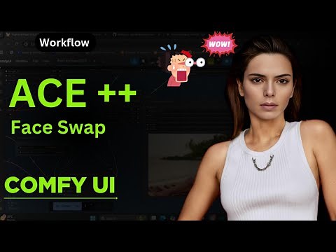 ACE++ Face Swap in ComfyUI: Next-Gen AI Editing & Face Generation!