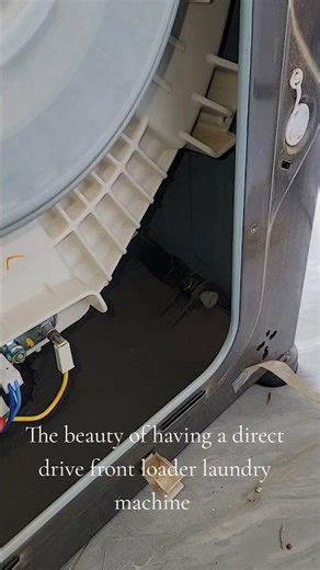 Reasons to go for a direct drive front loader;Very silent,consumes less power,very durable,efficient
