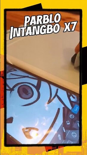 ¿TABLETA para DIBUJAR en el CELULAR? ☆PARBLO INTANGBO x7 TABLET☆ #parblo #intangbox7 #review