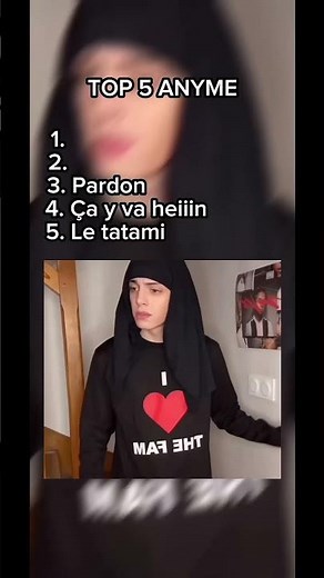 Top 5 des réf d’animé