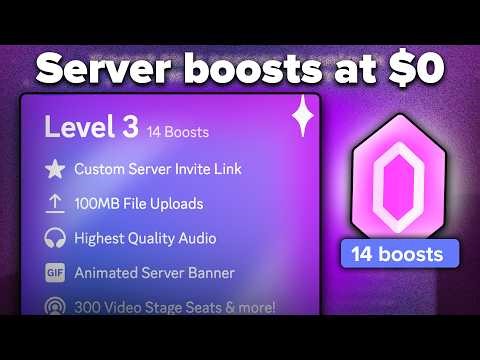 INSANE SERVER BOOSTS & NITRO OFFER | BOOSTMANIA.GG
