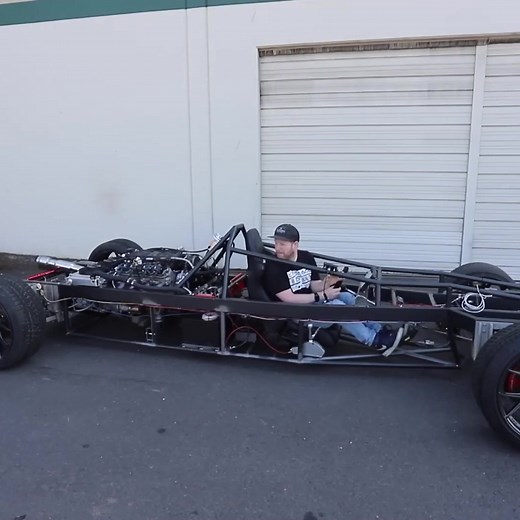 First test drive for the single seater #supercar #singleseater #builtnotbought #testdrive #performance #reels | B is for Build