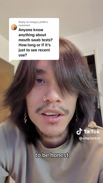 Replying to @integra_b20b I've been told it's only a week so hopefully that helps. #swabtest #test #week #high #thcc #fyp #smplsck other accounts @jade emperor @simplisick209 @simplisick