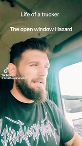 Open window hazard #trucker #ontheroad #truckers #trucking #Davetheangrytrucker #eggcellent #notnormal #angry #44tonnearmy #truckdriver #fail #fypシ #fyp #facebookreels #govitalreels | Davetheangrytrucker