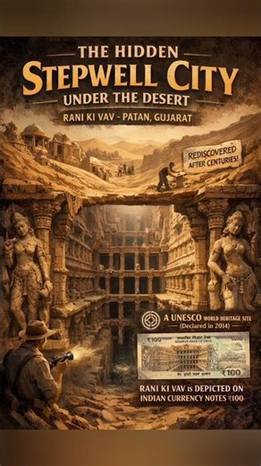 The Hidden Stepwell City Under the Desert | Rani Ki Vav Mystery