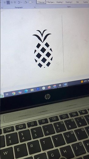 Insert Quickly Pineapple 🍍 Symbol In MS Word | Easy Trick & Hack