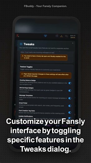FBuddy.net - Your Fansly Companion - Weekly Metrics