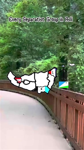 Every separatist Group in Asli #fyp #geographythroughmaps #history #shorts #viral #mapping #mapper