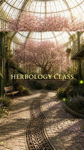Welcome to Herbology class 🌿 #harrypotter #hogwartslegacy