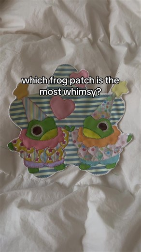 Exploring the Whimsical Frog Patches in Textile Art