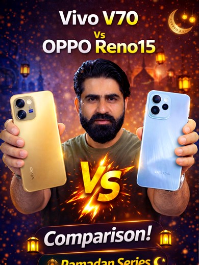 Vivo V70 vs OPPO Reno 15 kia differences Hien comparison #vivov70 #opporeno15 #comparison #bestmobile #foryou