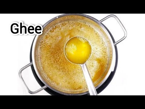 How to Make Ghee at Home | No Mixer | No Cold Water | Easy Desi Ghee Recipe #ghee #food #homemade