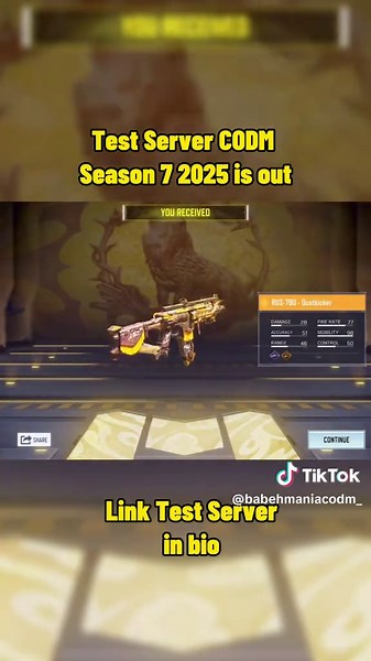 Test Server Update for COD Mobile Season 7 Released