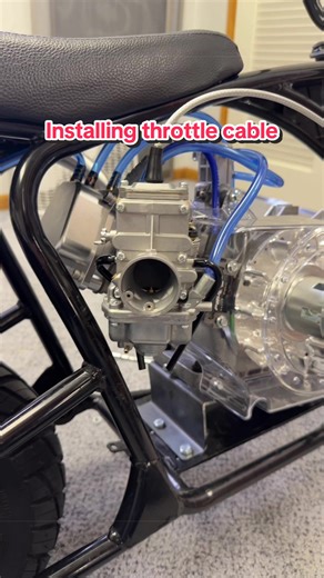 Installing a Throttle Cable in Mikuni TM28 Carburetor