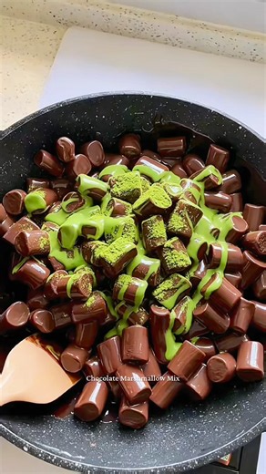 Chocolate Marshmallow Mix #marshmallow #cooking