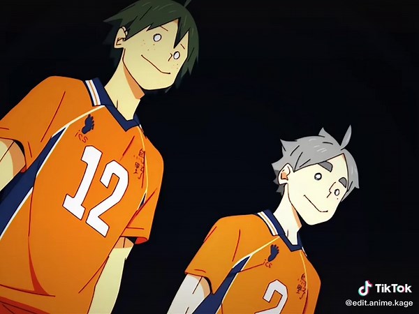 Edit of Haikyuu Characters Kageyama Tobio and Hinata Shoyo - Girlfriend Anime