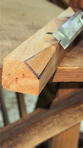 Most Satisfying Wood Carving: The Perfect Precision Cut!