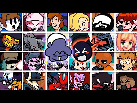 Heartbass but Every Turn a Different Character Sings 🎶 (FNF Heartbass but Everyone Sings It)