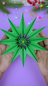 Quick Paper Ornament Making ✂️❄️Festive DIY Home Decor | Creative Art & Craft Ideas