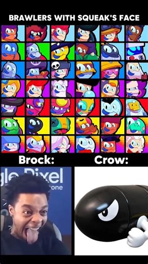 Brawlers Be Like: Squeak Edition #shorts #brawlstars #brawl #bs #supercell