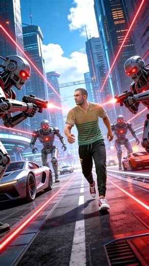 Victor Pressed One Button... Future Turned Deadly 😱 #ai #victor #robot