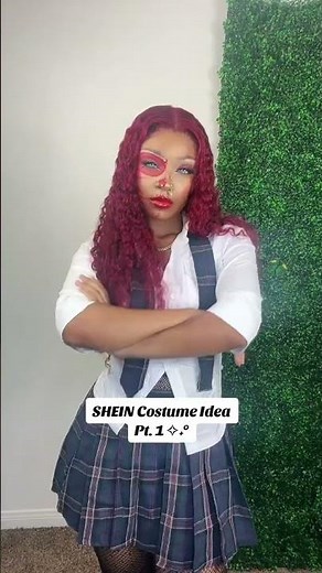 Stylish Schoolgirl Halloween Costume - Stand Out in Chic Costume! ft. ‪@SHEINOFFICIAL‬