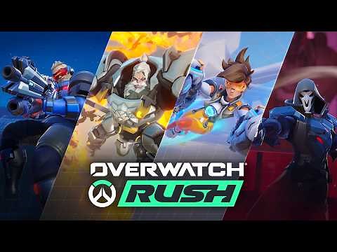 Overwatch Rush - All Heroes Gameplay (Early Access)