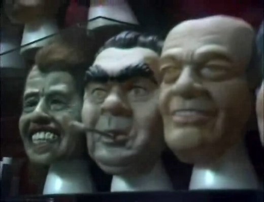 Jack's Joke Shop in Boston, from 1980. Everything for Halloween, including Jimmy Carter and Ronald Reagan masks. | GBH Archives